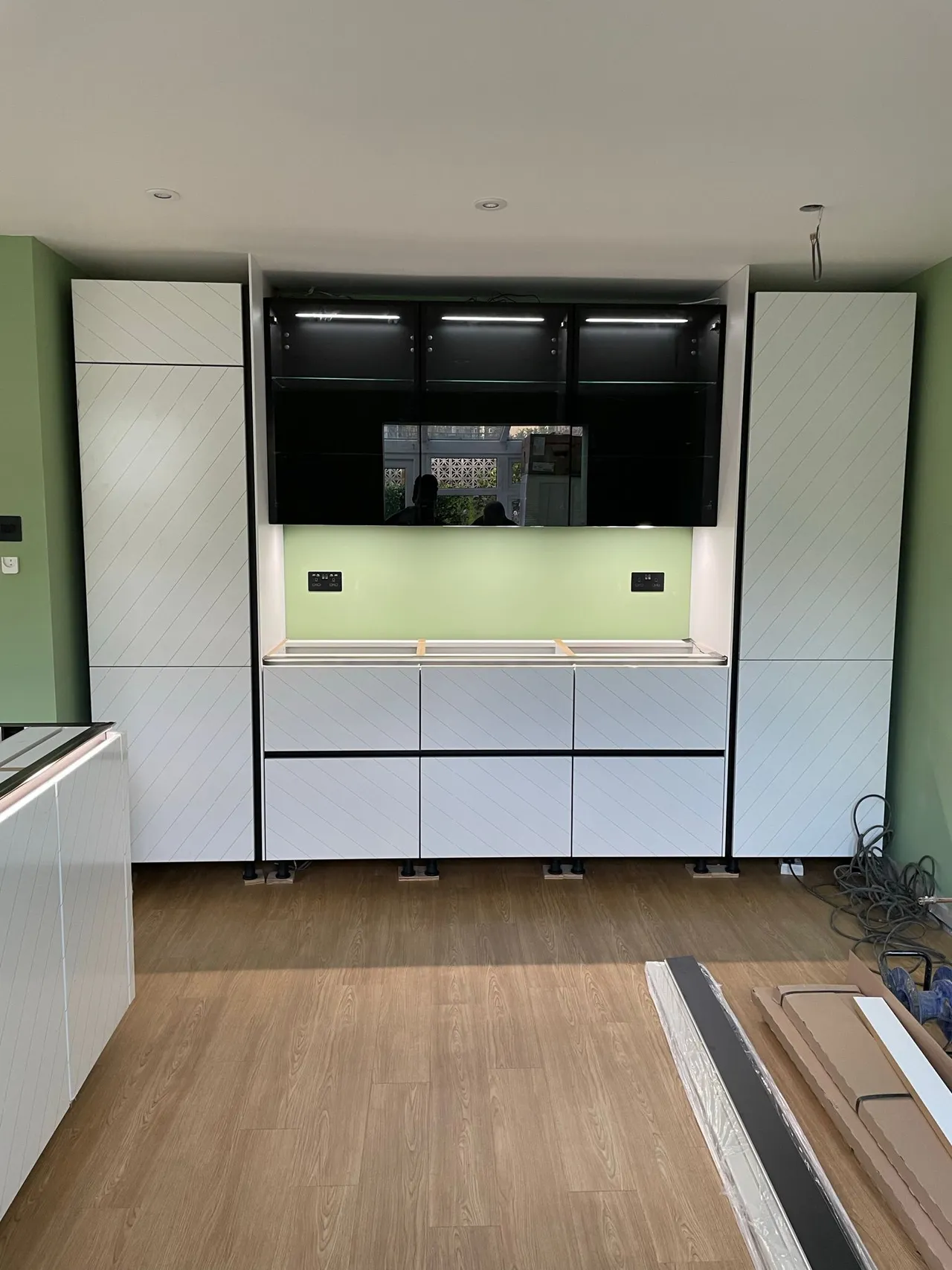 Media Walls project by Active Renovations in Ashford & Kent