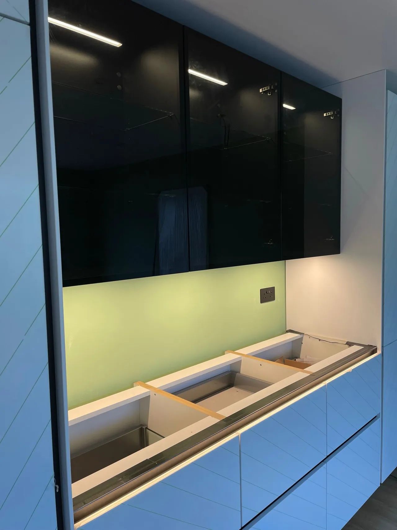 Media Walls project by Active Renovations in Ashford & Kent